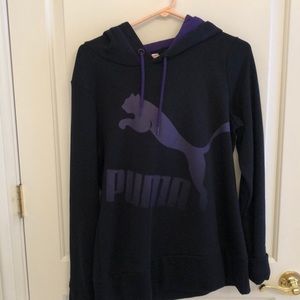 Puma ombré detail sweatshirt